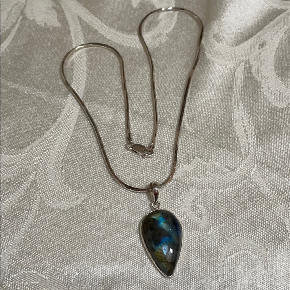 925  Labradorite necklace